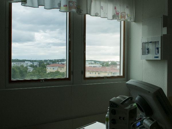 Auringonsuojakalvot ikkunoihin.